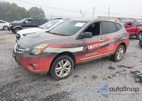 2015 Nissan Rogue Select S z USA, uszkodzony, nr VIN JN8AS5MV5FW766477